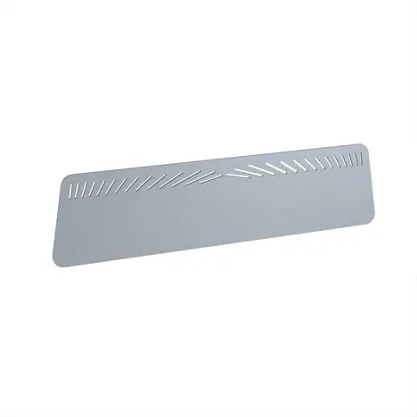 Domino Acoustic Desktop Screen - 1600mm - Light Grey